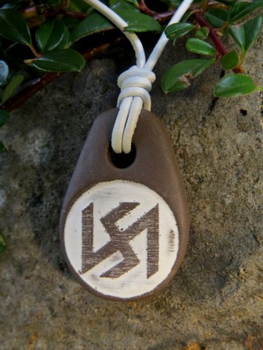 Wisior Strzybóg – słowiański amulet wiatru - ceramika