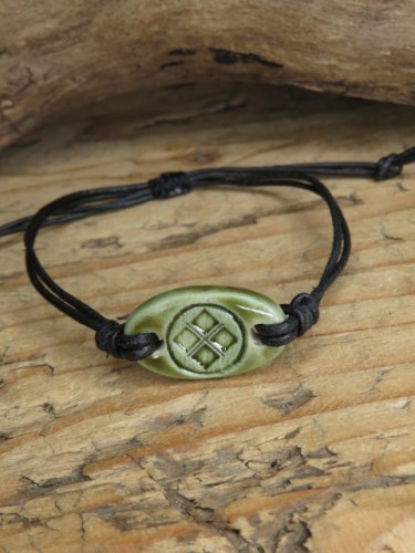 Bransoletka Mokosz – słowiański amulet kobiecej mocy - ceramika ręcznie robiona