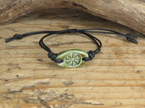 Bransoletka Swarga (Swarzyca) – słowiański amulet słońca – biżuteria słowiańska ręcznie robiona