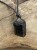 czarny turmalin * amulet ochronny na rzemieniu