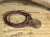 kwarc dymny * czakra podstawy *amulet ochrona i spokój na rzemieniu