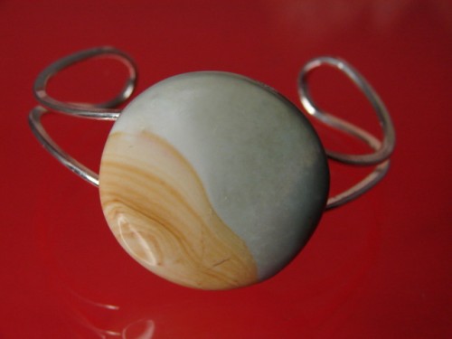  jaspis polichromia * bransoleta 