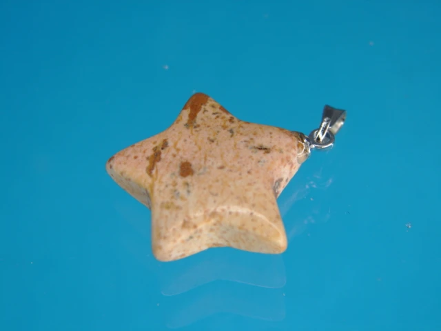 gwiazdka z jaspisu Kalahari * wisiorek