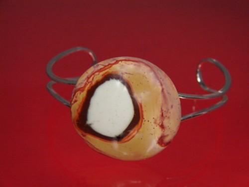 jaspis polichromia * bransoleta