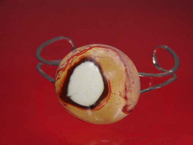 jaspis polichromia * bransoleta