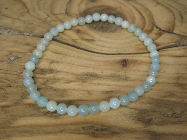 amazonit * bransoletka 4mm