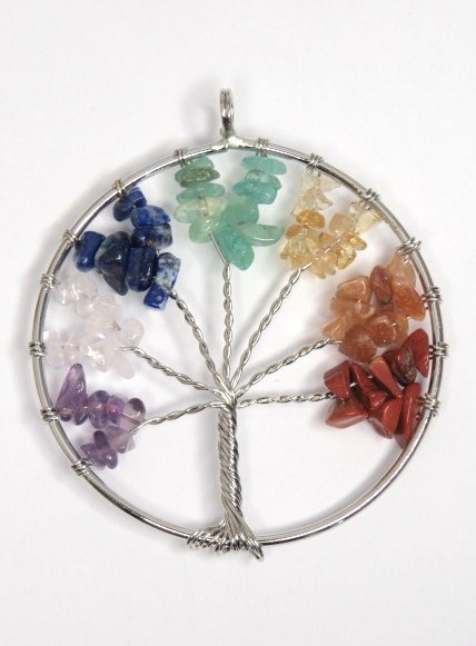 7 Czakr * wisior drzewo 