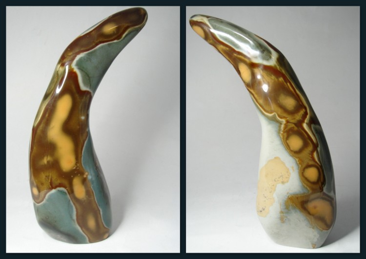 jaspis polichromia * obelisk nieforemny * UNIKAT 