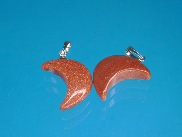 księżyc z piasku pustyni * wisiorek