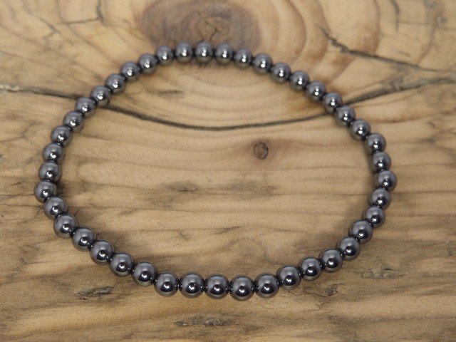 hematyt * bransoletka 4mm