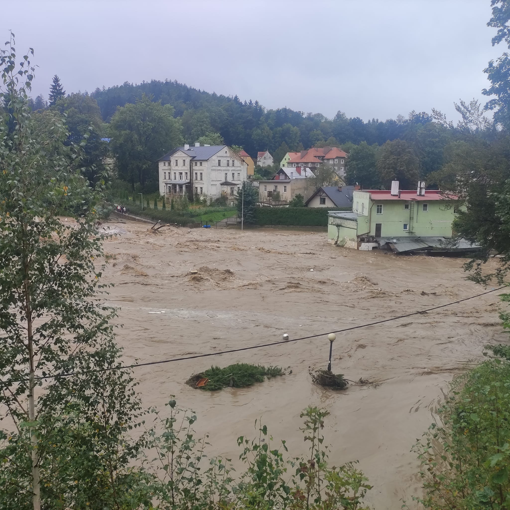 powódź w Lądku-Zdroju