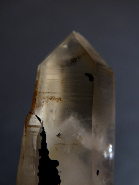 Kryształ górski z fantomem z Jaroszowa.