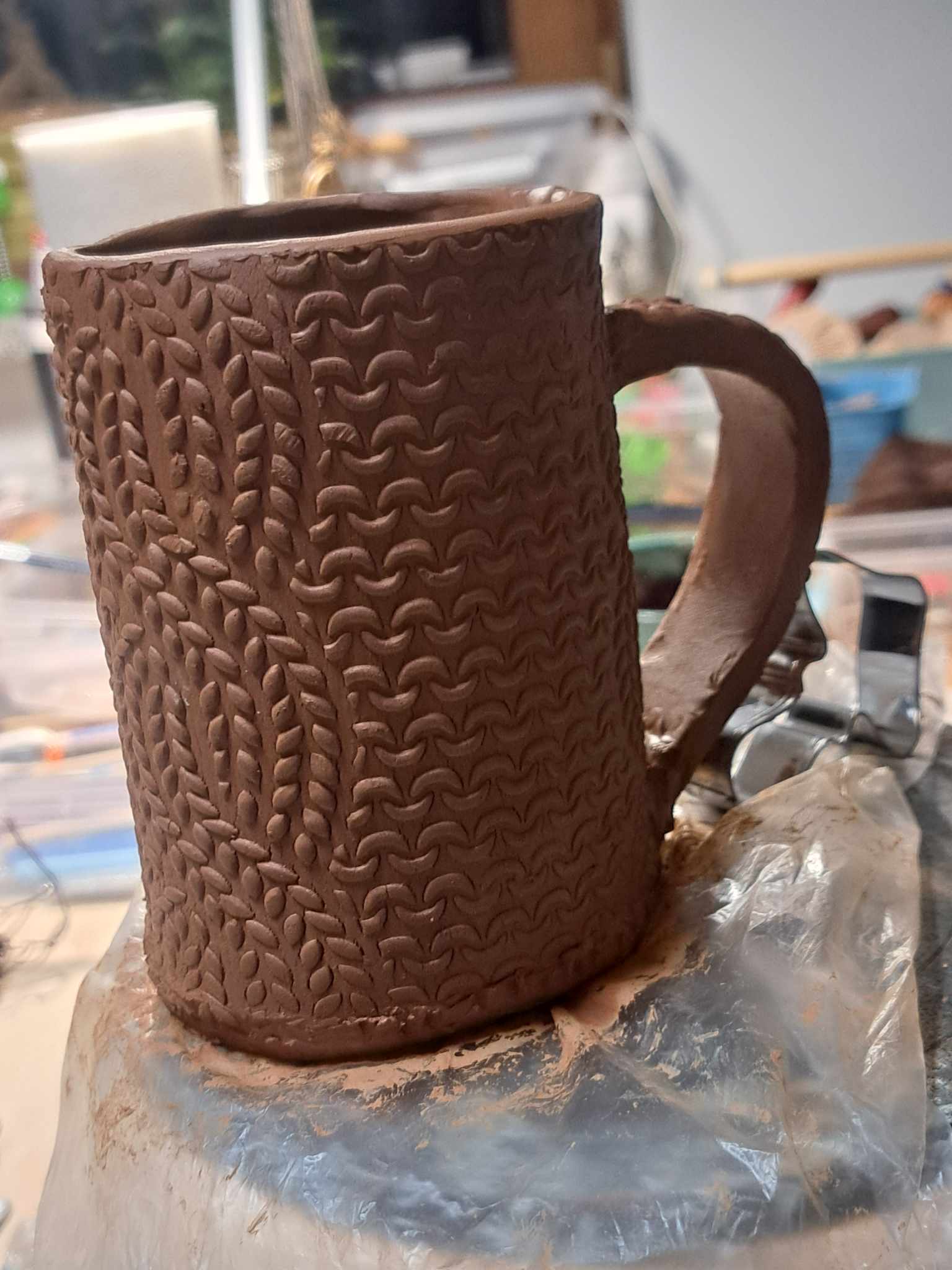 ceramika ręcznie robiona - kubek